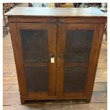 Antique Pie Safe w/Punched Tin Panels
