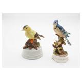 Ceramic Musical Bird Figurines