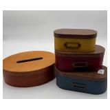 Shaker Tissue Box and Metal