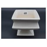 McCoy USA Ceramic Footed Square Planter