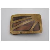 Solid Brass Belt Buckle