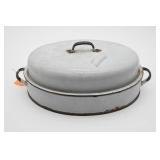 Savoryï¿½Gray Graniteware Roaster