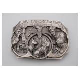 1986 Law Enforcement Commemorative Belt Buckle