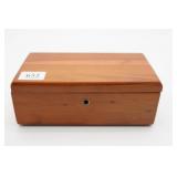 Lane Wooden Keepsake Box with Hinged Lid