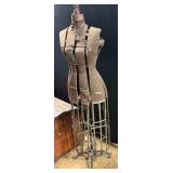 Antique Adjustable Wire Dress Form