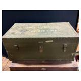 Vintage Military Storage Chest