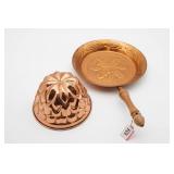 Two Copper Tone Kitchenware Items