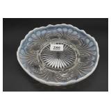 Antique Jefferson Glass Opalescent Blue