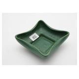 McCoy Pottery Green Square Dish