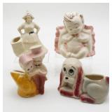 Vintage Ceramic Planters (4)