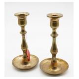 Vintage Brass Candlesticks