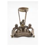 Metal Candle Holder Lion Design