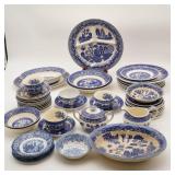 Blue and White Blue Willow China & Etc.