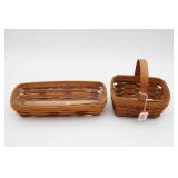 (2) Longaberger Baskets