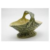 McCoy Pottery USA Basket Weave Basket