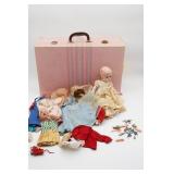 Vintage Doll With Clothes
