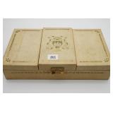 Vintage Wooden Jewelry Box