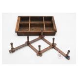 Wooden Display Wall Hanger & Peg Holder