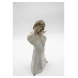 Lladro Porcelain Angel Figurine with Damage