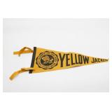 Elizabeth City High School Yellow Jackets Pennant