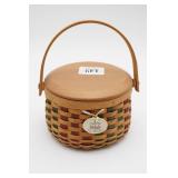 Longaberger Melody Basket with Lid