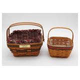 (2) Longaberger Baskets