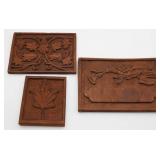 3 Wooden Decorative Molds