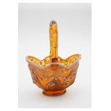 Fenton Art Glass Lily of the Valley Basket