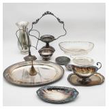 Silver-Plate Tableware Lot