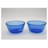 Anchor Hocking 1.5 Qt Blue Mixing Bowls