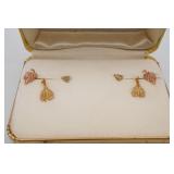 Black Hills Gold Earrings in Original Box