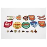 WIBC Bowling Patches and Pins