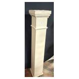 Painted Wooden Column Pedestal