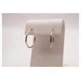 Sterling Silver Hoop Earrings