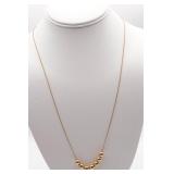 14 kt 24 in. Add A Bead Gold Necklace