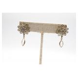 Kenny Ma Crystal Drop Earrings