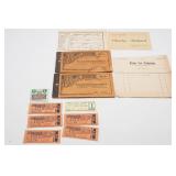 Wright & Sons Pure Ice & Fuel Co. Ice Coupon Book,