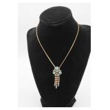 1950's M&S Co. GF Rhinestone Necklace
