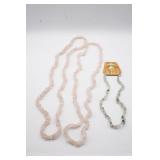 (3) Tumbled Gemstone Necklaces