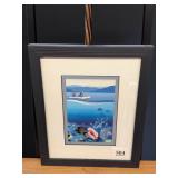 Tropical Fish Fisherman by Nigel Bartlett Print