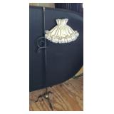 Wrought Iron Colonial Style Floor Lamp w/ Shade