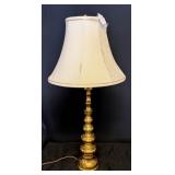 Brass Table Lamp w/Shade