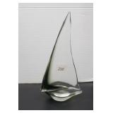 Crystal Sailboat Sculpture