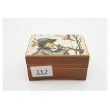 Reuge Swiss Music Box Playing Horn for Bird