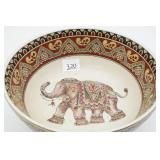 Decorative Elephant Bowl on Stand