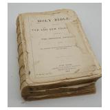 1884 Holy Bible As Is No Cover