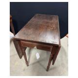 Walnut Drop Leaf Farm Table