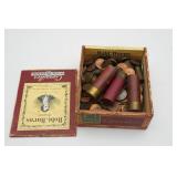 Cigar Box w/Coins & Shotgun Shells