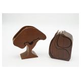 Tree Shaped Free Form Puzzle and Trinket Box