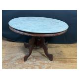 Victorian Marble Top Coffee Table